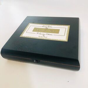Rocky Patel Churchill Black Wooden Cigar Box